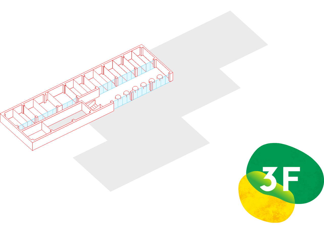 3Fフロアマップ